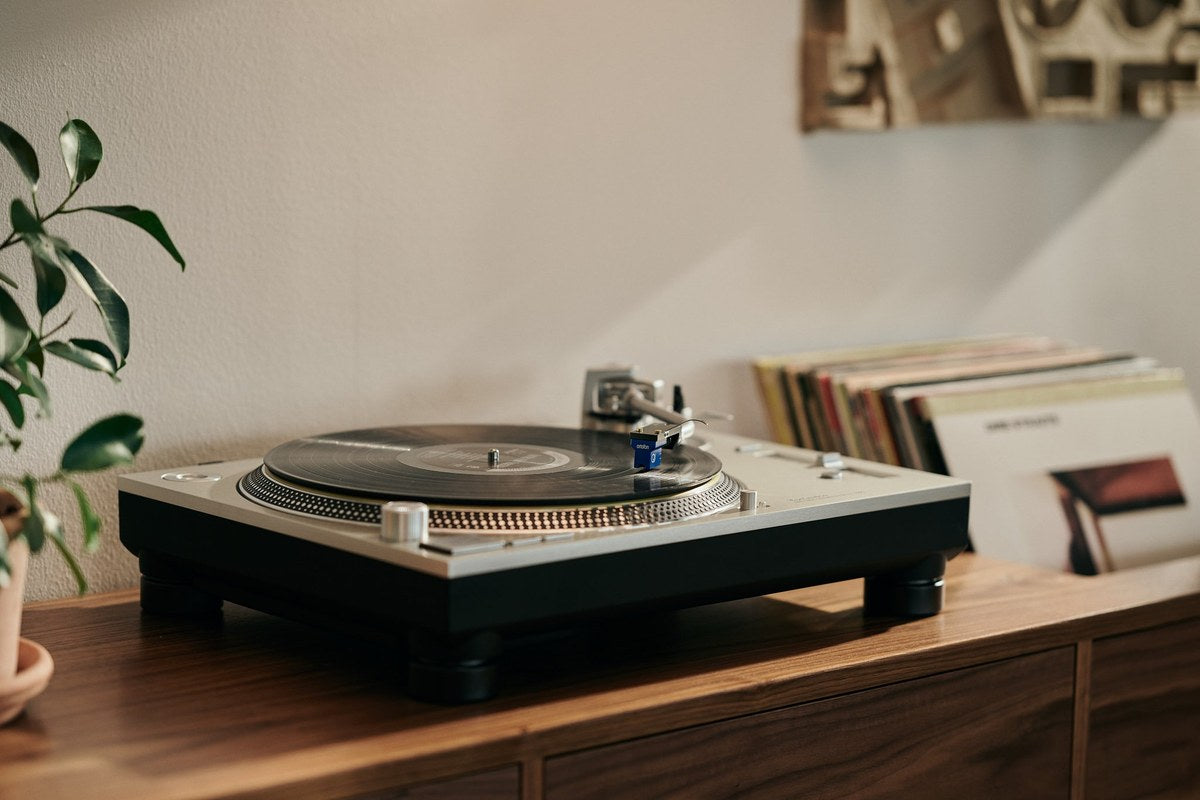 Ortofon MC Quintet Blue Moving Coil Phono Cartridge — shown in a listening room