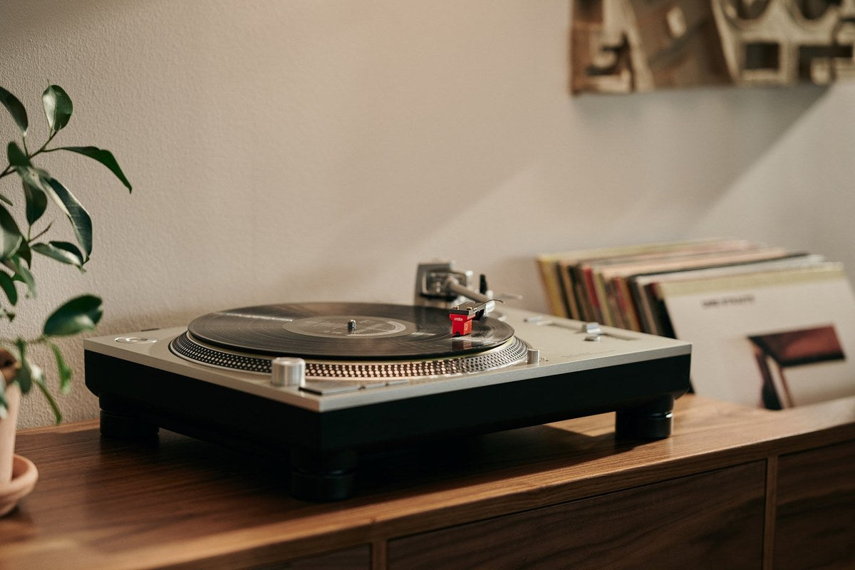 Ortofon MC Quintet Red Moving Coil Phono Cartridge — shown in a listening room