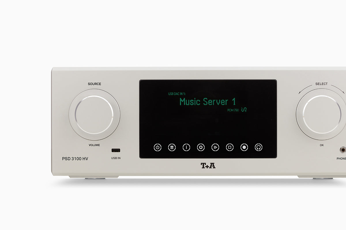 High-End PSD 3100 HV Pre-amplifier Streaming DAC Multi-Source Player