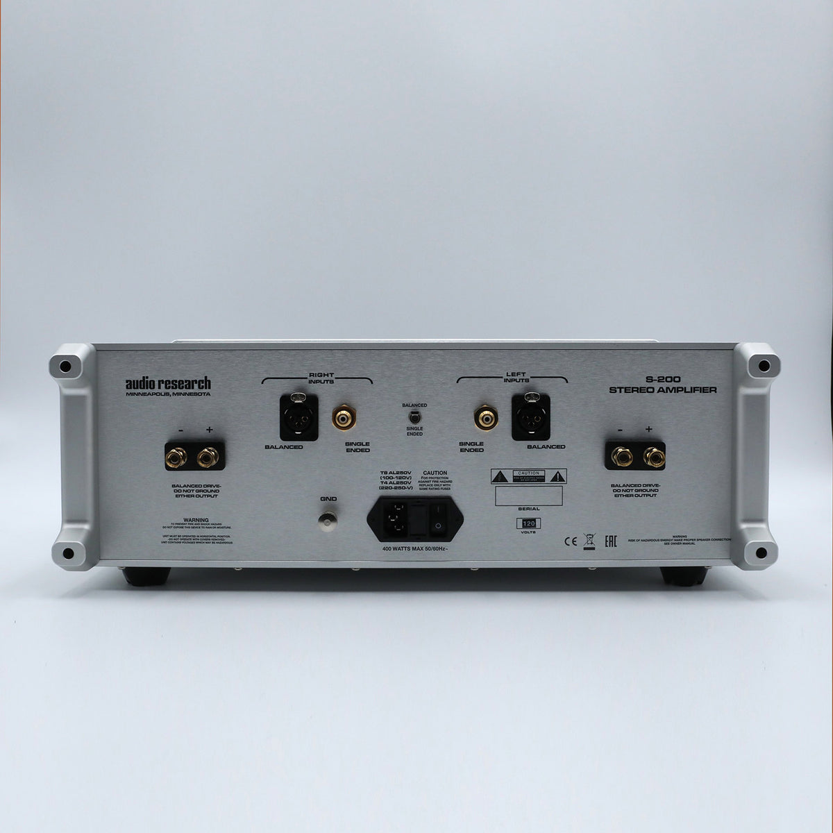 S-200 Stereo Power Amplifier