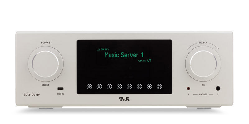 T+A A 3000 HV High-Voltage Stereo Power Amplifier Dual-Mono Design