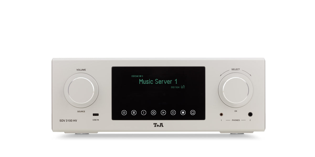 SDV 3100 HV Reference Streaming DAC Preamp with Advanced High-Resolution Audio