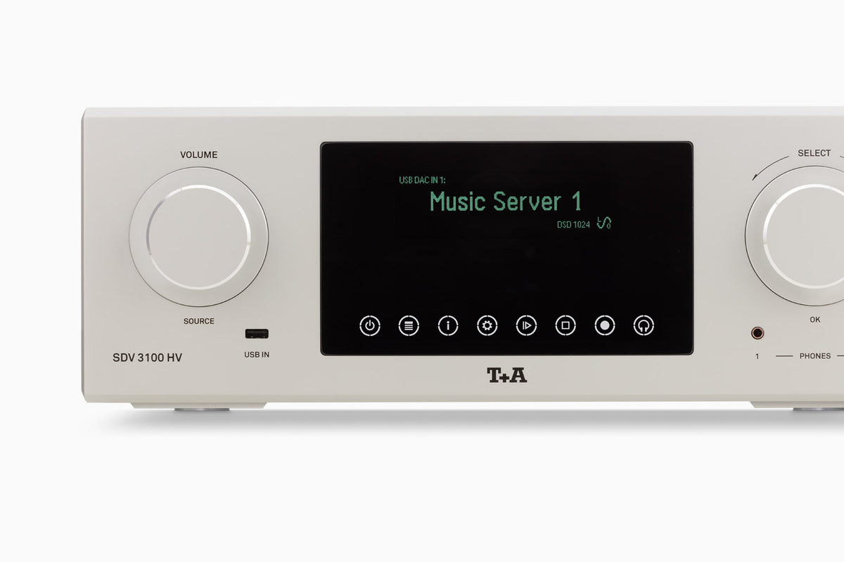 SDV 3100 HV Reference Streaming DAC Preamp with Advanced High-Resolution Audio