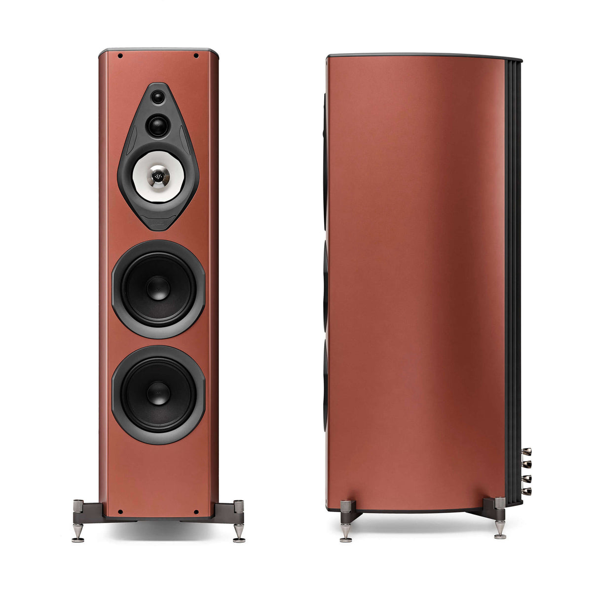 Sonus faber Amati Supreme — official front and side factory view