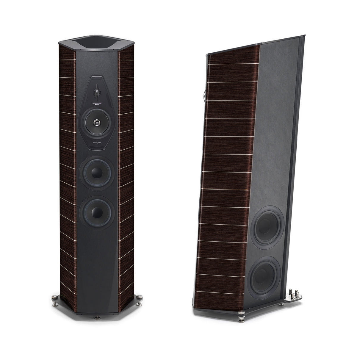 Sonus faber Il Cremonese — official front and side factory view