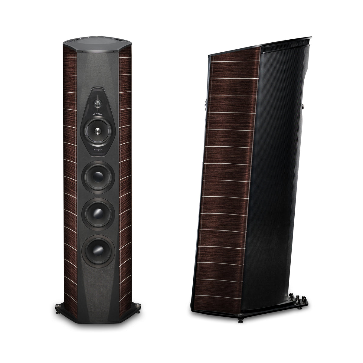 Sonus faber Lilium — official front and side factory view
