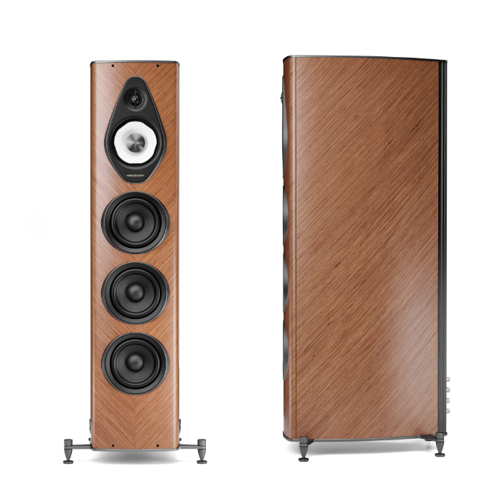 Sonus faber Olympica V G3 — official front and side factory view