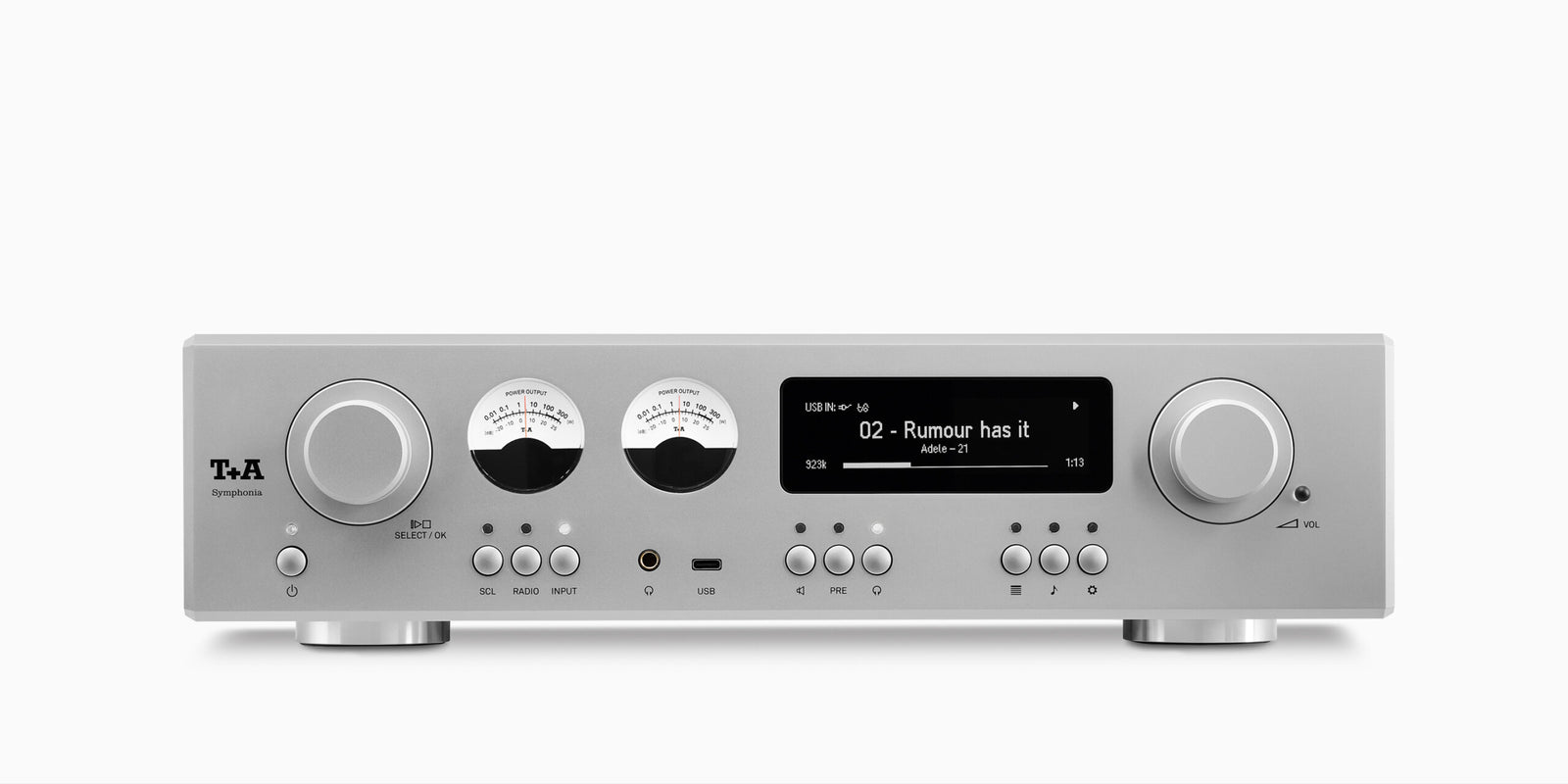 T+A Symphonia Streaming Integrated Amplifier with High-Resolution DAC and Powerful Amplification