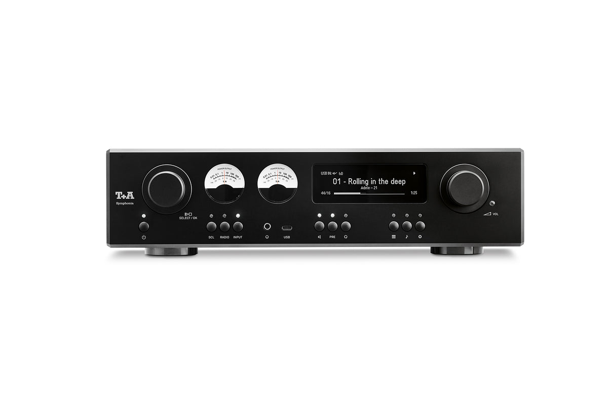 T+A Symphonia Streaming Integrated Amplifier with High-Resolution DAC and Powerful Amplification