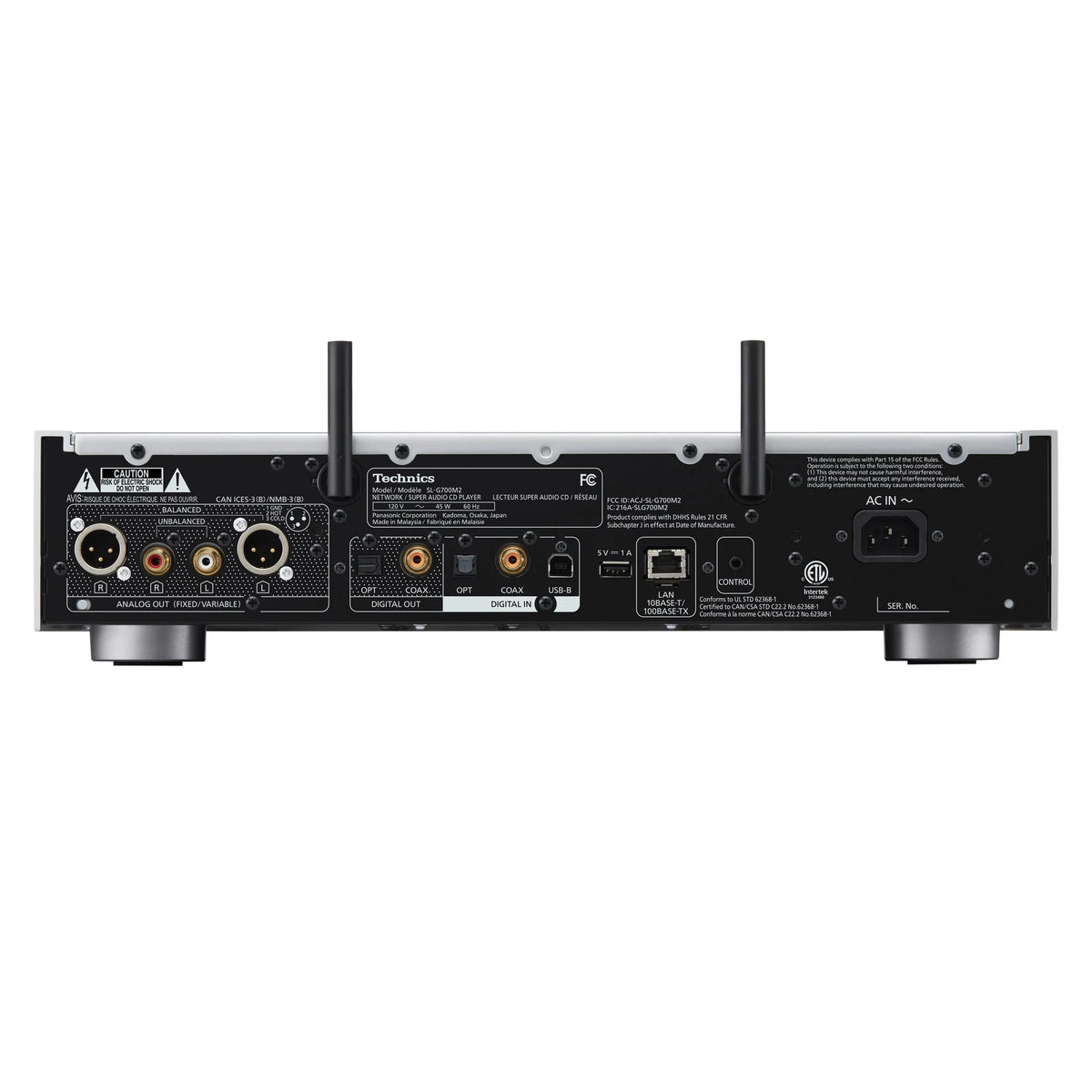 Technics Grand Class SL-G700M2 Network / Super Audio CD Player