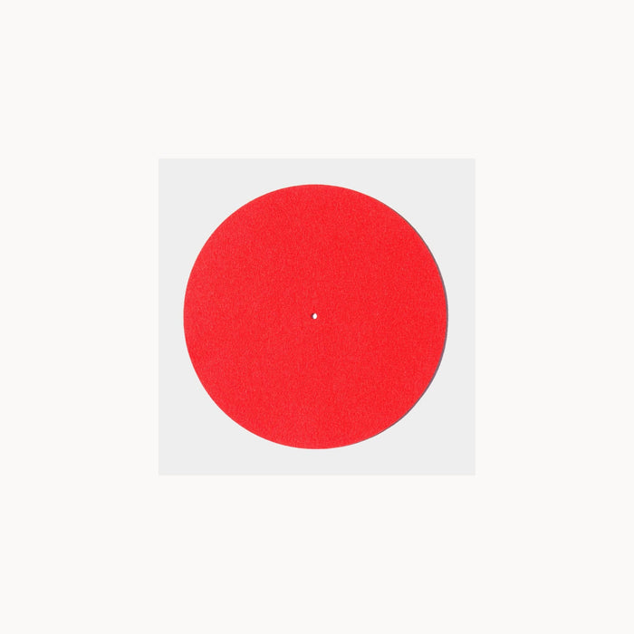 Rega Turntable Mat - Red