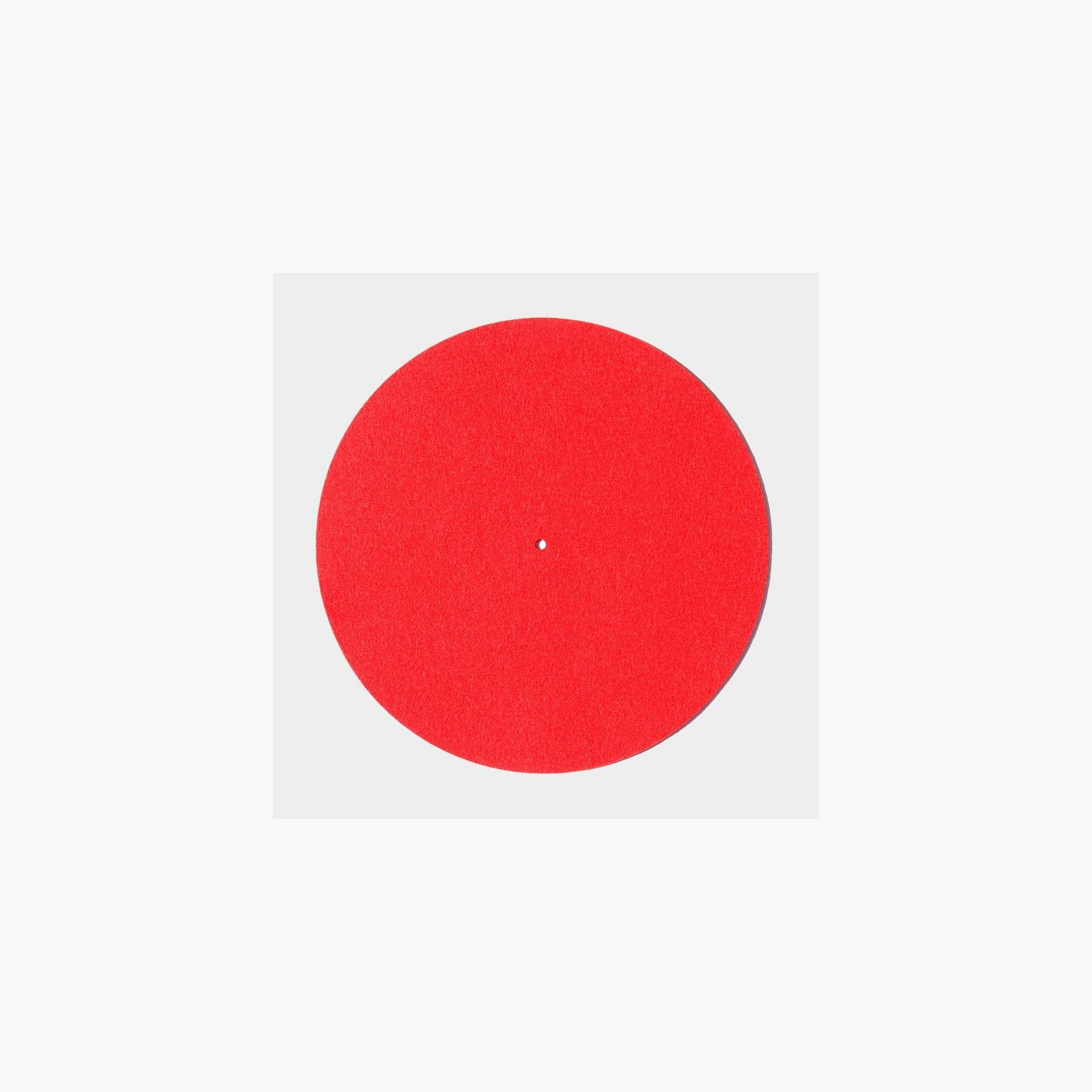 Rega Turntable Mat - Red