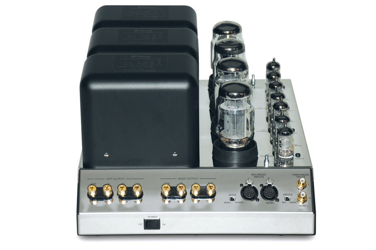MC275 Mark V speaker connections: gold-plated binding posts.